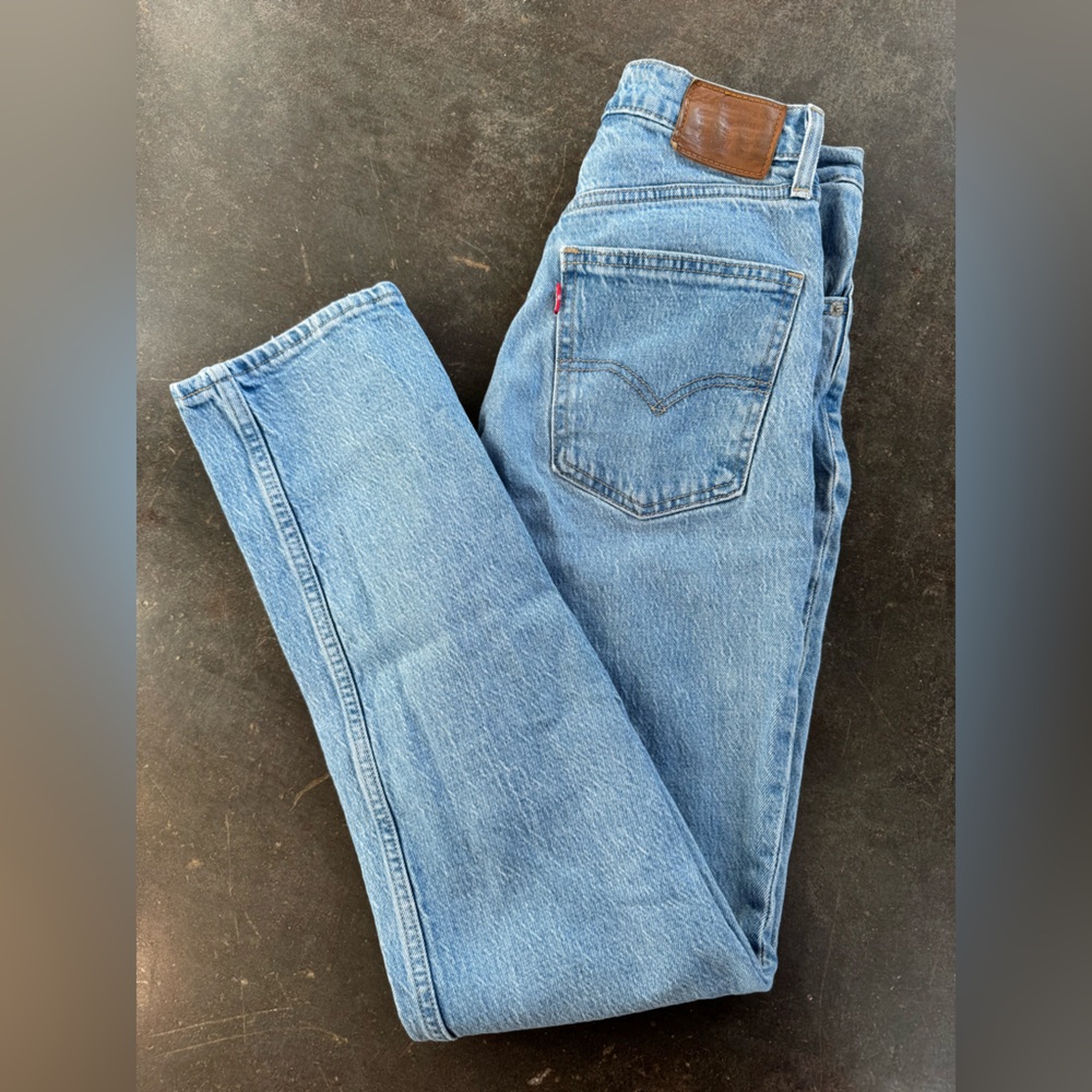 Levi’s 70s high slim straight denim